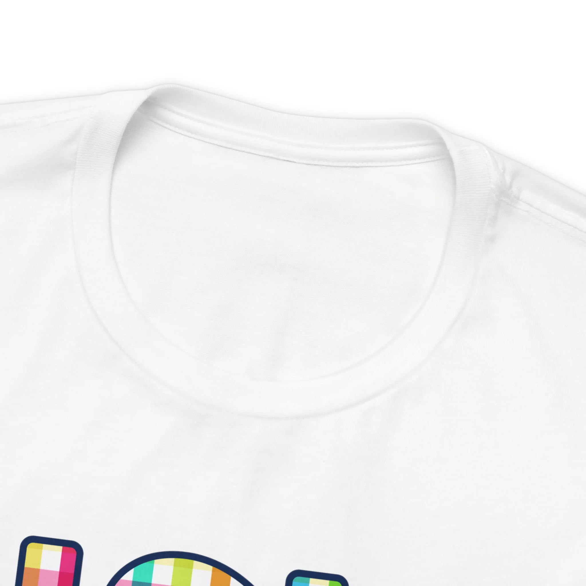 NSLS Gingham Tee - White - Image 3