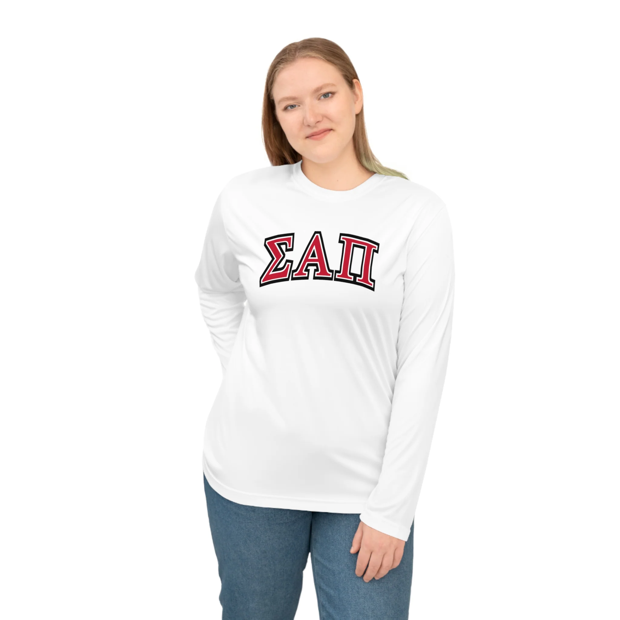 SIGMA ALPHA PI Performance Long Sleeve Shirt - Image 3