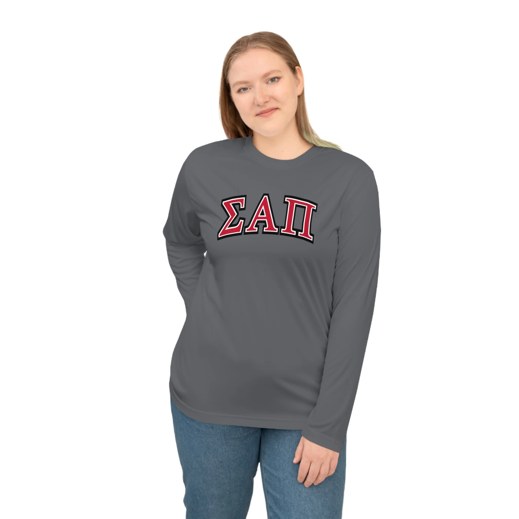 SIGMA ALPHA PI Performance Long Sleeve Shirt - Image 5