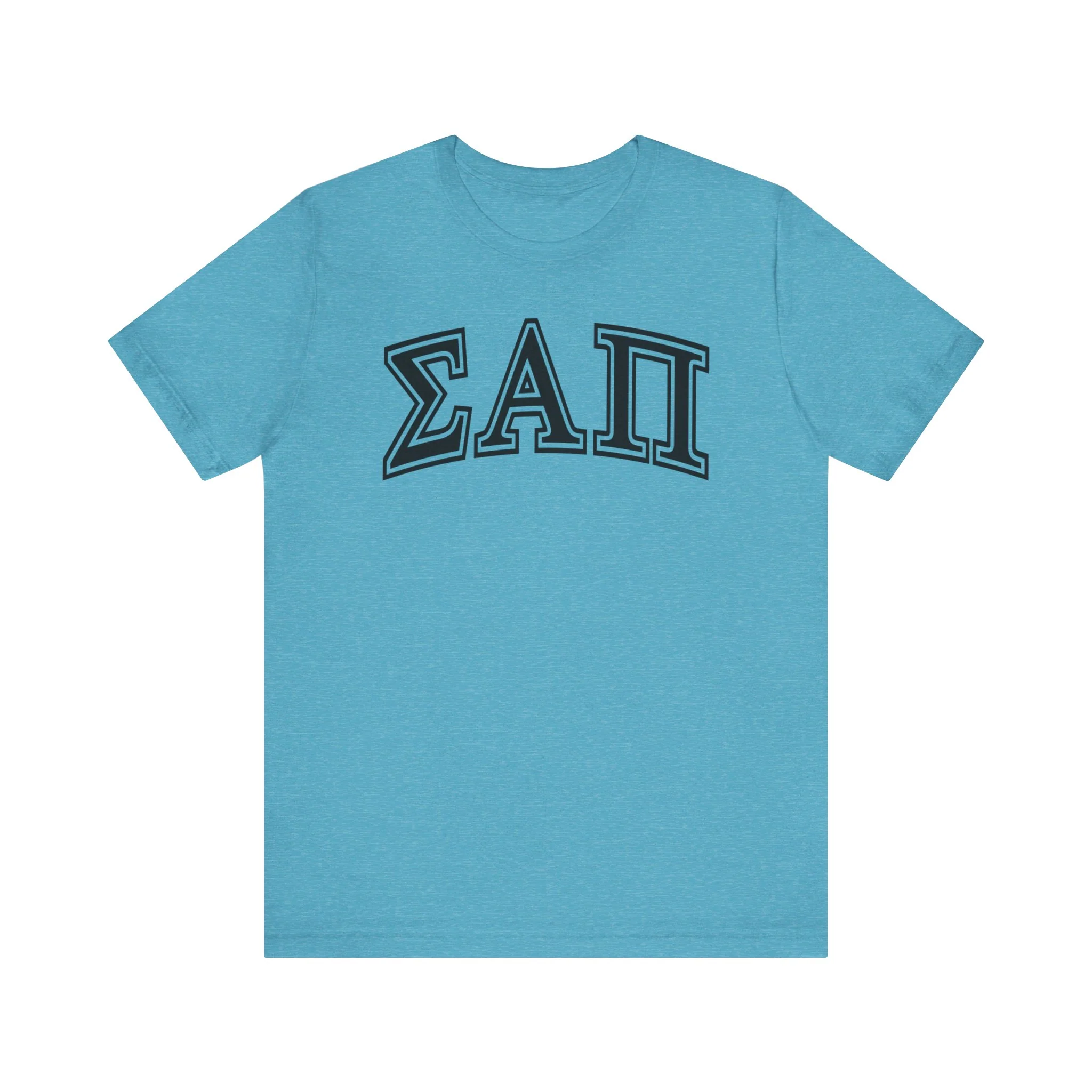 Sigma Alpha Pi Tee -  Heather Colors - Image 3
