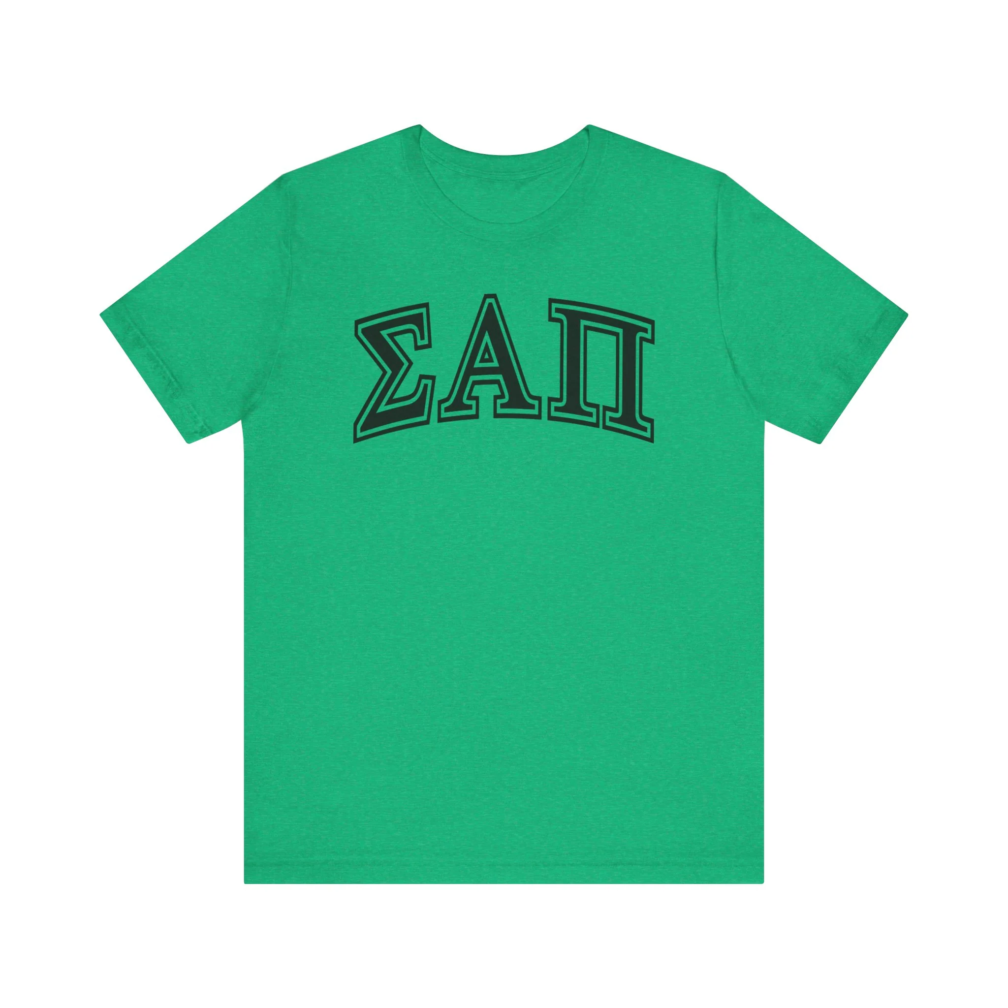 Sigma Alpha Pi Tee -  Heather Colors - Image 4