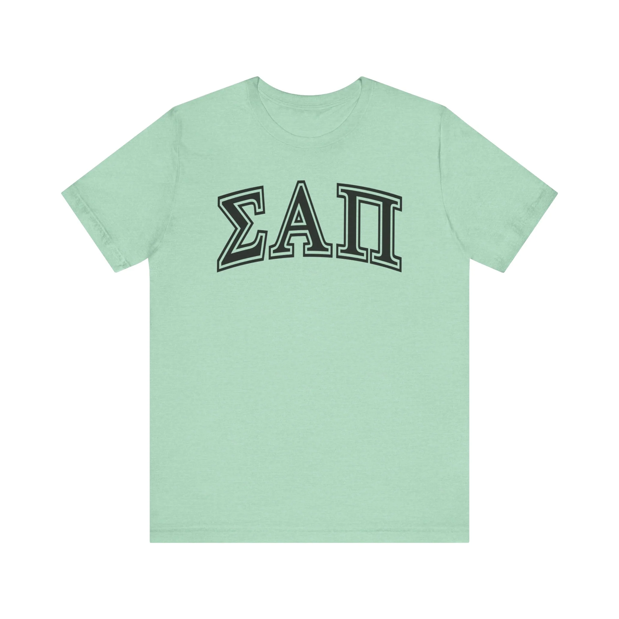 Sigma Alpha Pi Tee -  Heather Colors - Image 6